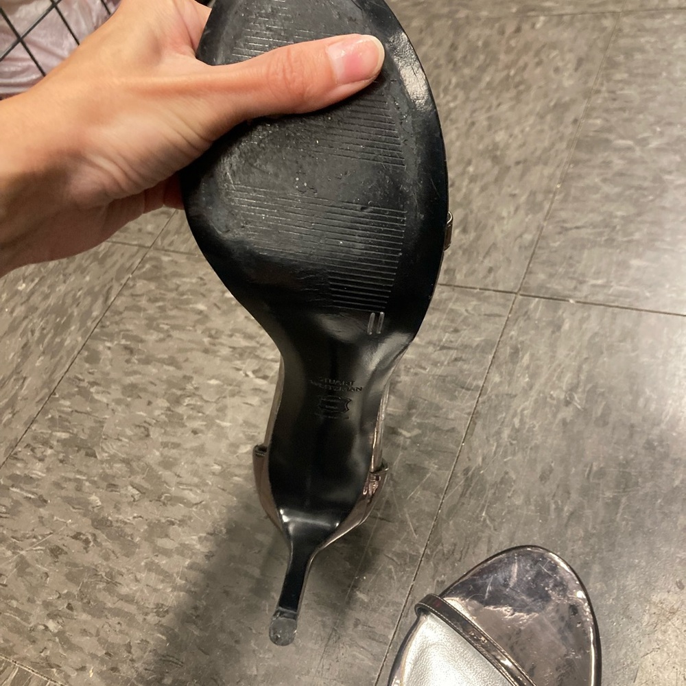COPY - Stuart Weitzman Nudistsong in Pewter - Picture 8 of 16